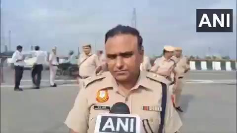 DCP Shahdara, Surendra Chaudhary says, "Arrangements are in place across the district since morning. Border pickets are in place and boat patrolling is being done in Yamuna Khadar. Checking is being done across the district..."