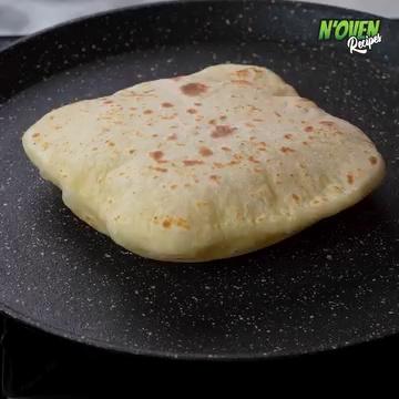 Homemade Dahi & Cheese Roti Recipe | Super Fluffy & Soft Cheese Yogurt Roti | Delicious Cheese Roti