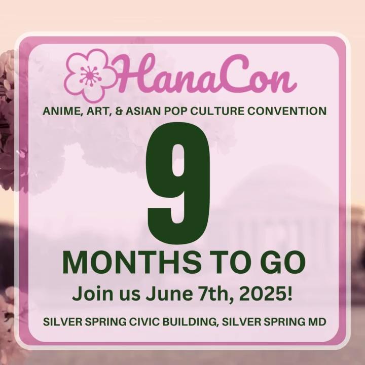 Countdown to HanaCon 2025! We are just 9 months away from HanaCon, and the excitement is building! Our creative community is growing and thriving, and we couldn’t be more grateful. Here’s a glimpse of what’s in store:
Guests:
- Emmy Award-winning Mark Kistler, aka Commander Mark (Guest Artist)
- Anairis Quiñones (Guest Voice Actor)
- Jeff Brennan (Guest Artist)
- Tiana Camacho (Guest Voice Actor)
-Martha Harms (Guest Voice Actor)
- Justin Um (Guest Comedian)
- DJ TaylorSenpai (Guest DJ )
- Tranquil Ashes (Award-Winning Cosplayer and Guest MC)
Programs:
- Drawing Workshops with Mark Kistler
-Screening of Mark Kistler's New Film
- Voice Acting Guest Panels
- Stand-Up Comedy with Justin Um
- Cosplay Contest
- Maker's Market
- Maid Cafe
- Gamer’s Lounge with tabletop and video games
A huge thank you to Atlantic Comic Con for welcoming our Road Crew. We just announced HanaCon three months ago, and we’re thrilled to see our creative community quickly growing and thriving. Stay tuned for more exciting announcements and updates!
Next stop: Capclave