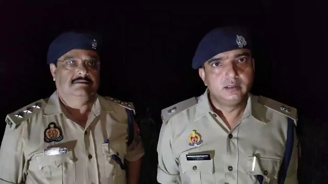 फतेहपुर में हुई घटना के संबंध में पुलिस का बयान