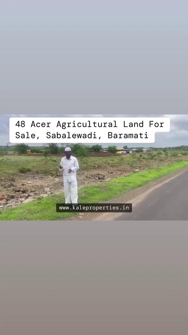 48 Acer Agricultural Land For Sale in Sabalewadi, Baramati
