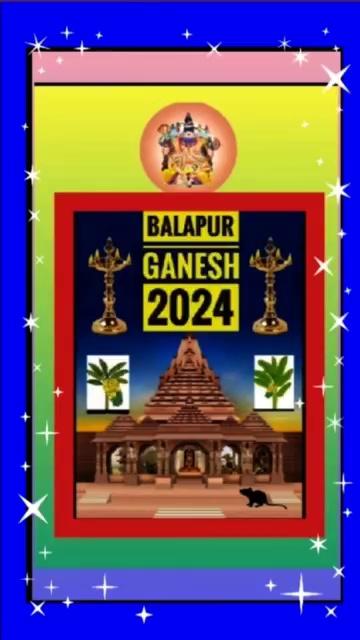 Balapur Ganesh 2024 Final Look.
Balapur Ganesh Ready for Ganesh Chaturthi 2024