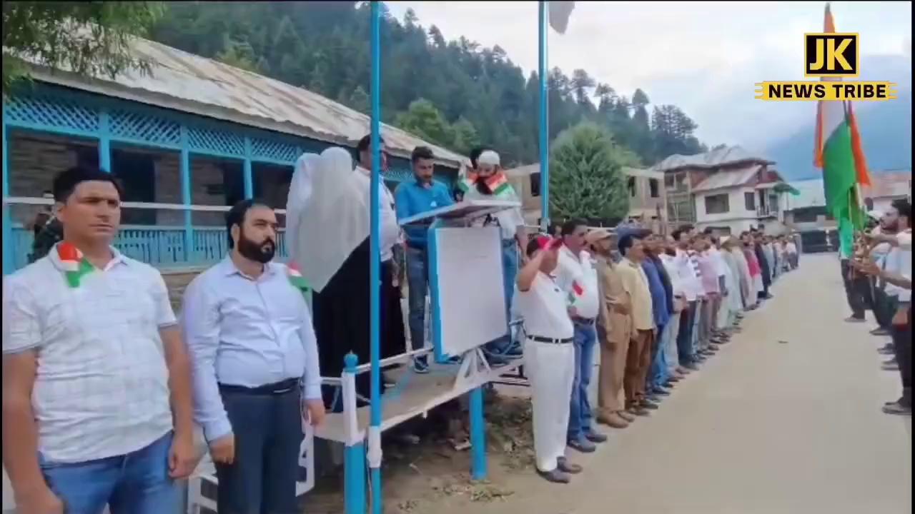 School students held Trianga rally in Boniyar under the supervision of Police and Civil Administration