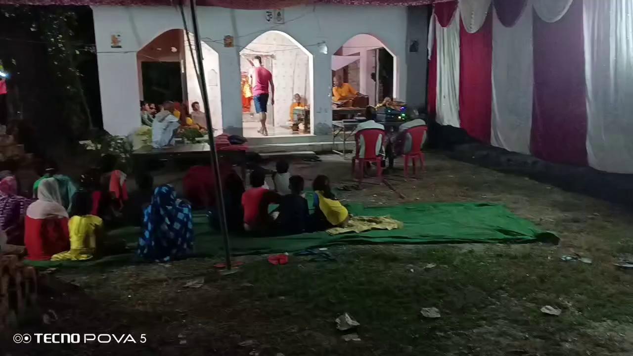 Durga Puja Navratr Mejharia Khanpur Malloh Bahraich Uttar Pradesh l Jagdamba bhawani jano na maya tumhar ho