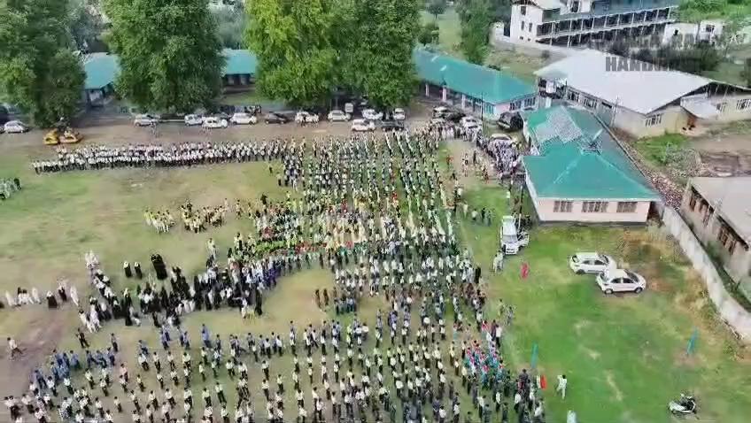 #TrangaRally held at Handwara ledby Adc handwaraAb Aziz Rather