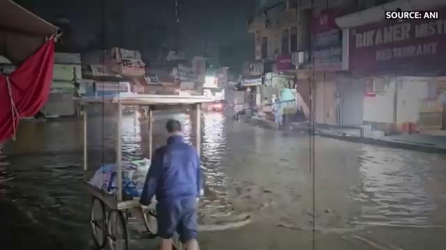 Gurugram rains तीन लोगों की करंट लगने से गई जान...