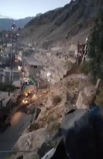 Ladakh News : #Udhampur Ramban Update
A building collapsed at Kabaddi Nalla in Kargil, resulting in injuries to five people. All injured individuals have been safely shifted to the District Hospital Kargil. The accident occurred early in the morning at 3:45 AM. A swift rescue operation was initiated by the Ladakh Police Kargil, the Indian Army, Basij-e-Imam, Alrizaa Rescue Team, and the Municipal Committee team. CEC, DC & SSP Kargil visits the spot to assess the situation.