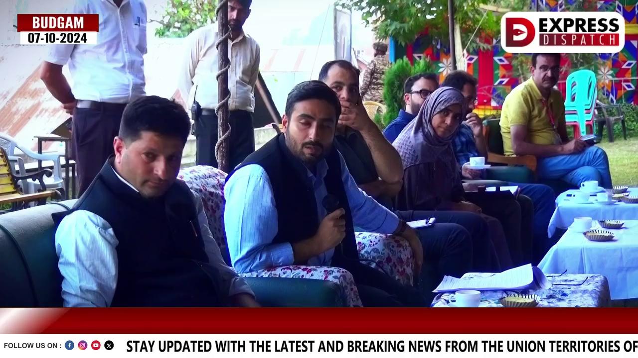 DEO Budgam Inspects Counting Centre, Reviews Preparations for General Assembly Elections 2024