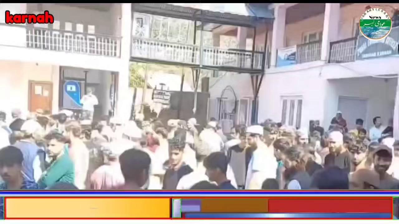 Protest Against Gustakh-e-Mohammad (SAW) held in Tangdar, Karnah, Kupwara