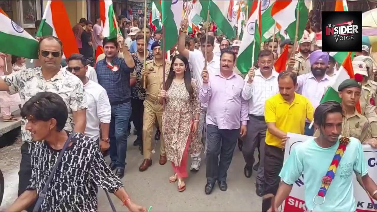 Tiranga rally held at udhampur