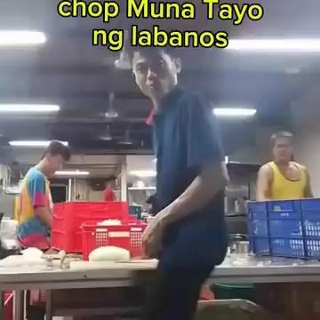 #bagal Kuna maghiwa ,,sikap Tayo guys bawal Ang tamad,,chop lang muna,,galing yarn