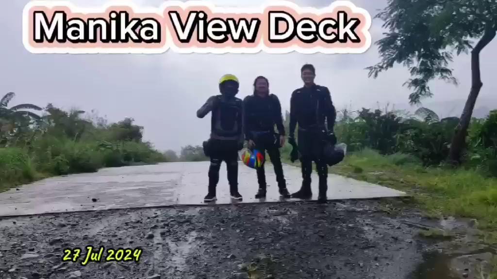 Manika view deck...