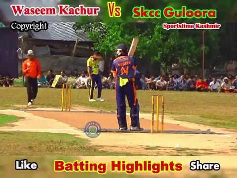 What a knock
Waseem Kachur against #skccguloora at BakiAker Handwara. #watch batting highlights. #viralvideo #trendingnow Sultan warriors Jehangir Lone Asim Bashir KISsportschamp Parveez Rasool