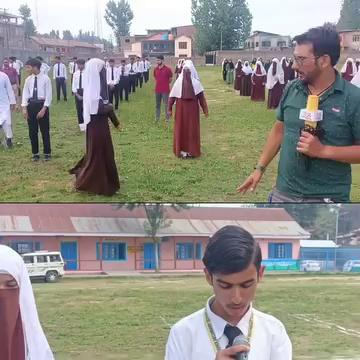 Sir. Thanks for deputy commissioner pulwama thanks for CEO admission and thanks for jammu and kashmir police (pulwam) and concern SHO Mr javeed jan Sahab
Today on 3rd of August 2024 inter school *kho* *kho* tournament was organised by ZPEO Kakapora at HSS Kakapora in which U/17and U/19 Girls participated in the said event. And real Sal program after( 15) August upcoming day
Moreover plantation drive under the banner of *Swacchta* *Pakhwada* was organised by Block Kakapora in the school premises under the supervision of Principal Kakapora Mr Mohd Yousuf Mir and Panchayat secretary Block Kakapora Mr Altaf Ah Khan.Almost 300 pulas students and staff were present during the drive. Repoting by shabir yousaf