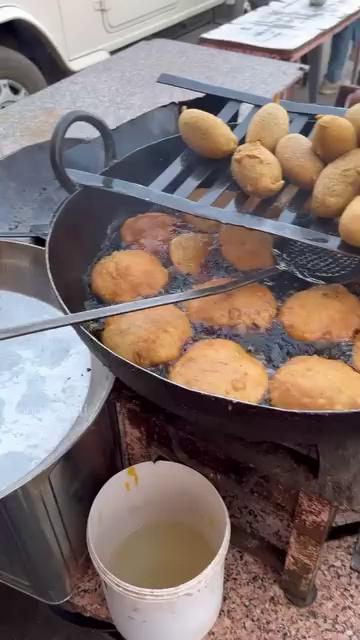 Rajasthani Style Khaman at Jalore bus Station