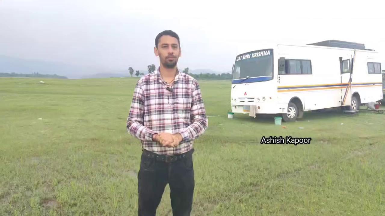 Punjabi song's shooting at tourist place Purthu, Basohli - J&K