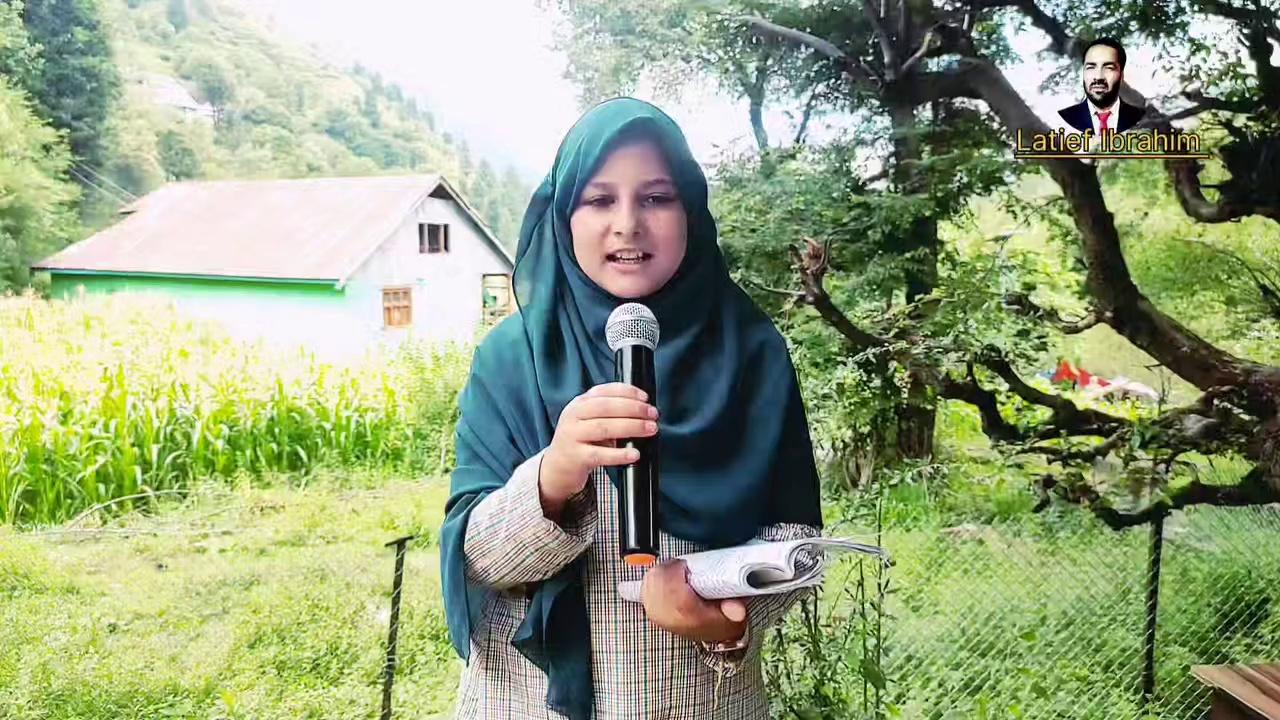 Dil Mai Ishq nabi || Urdu naat || Nadia Mushtaq Govt Middle school SURRANGA Banihal District Ramban Jk India