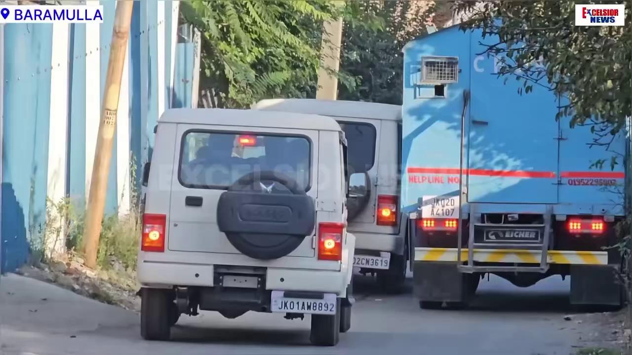 The National Investigation Agency (NIA) conducted an early morning raid today at a house in Sangri Colony, Baramulla, North Kashmir. The raid was part of ongoing investigations in the region, with the NIA working in coordination with the local police and the Central Reserve Police Force (CRPF).