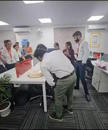 Monthly Birthday Celebration YPOP INFRA (RUKNA MANA HAI )