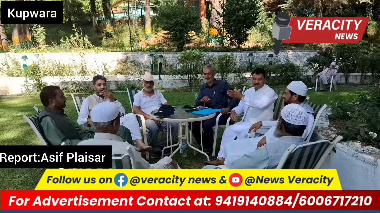 On the direction of manifestos chairmanship of Shri G.N.MONGA , INC District president Kupwara Nazir Ahmad Lone held a Constituency Presidents Meeting at Dakhbanglow Kupwara.