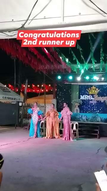 Coronation night Mrs Tunga, Leyte