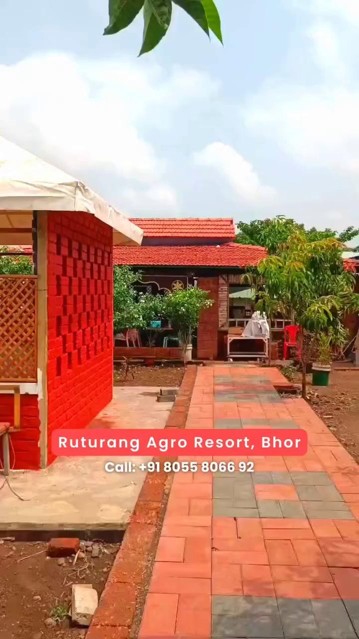 Ruturang Agro Resort, Necklace Point, Bhor - Cottages & Villa.