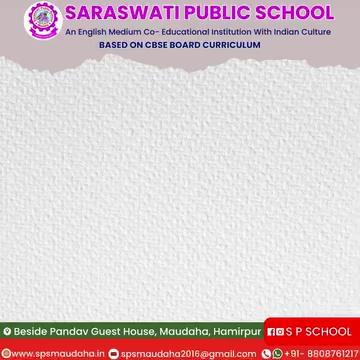 Happy International Youth Day!
Let's celebrate the power, passion, and potential of the youth who are shaping our future!
Together, we can create a world of endless opportunities and positive change.
.
Admissions open for 2024-25
Best School in Maudaha
Saraswati Public School
An English Medium Co-Educational Institution with Indian Culture
Nursery to VIII
Based on CBSE Board Curriculum
Address: Beside Pandav Guest House, Maudaha, Hamirpur
Contact us: +91-8808761217
.
.
.
.
.