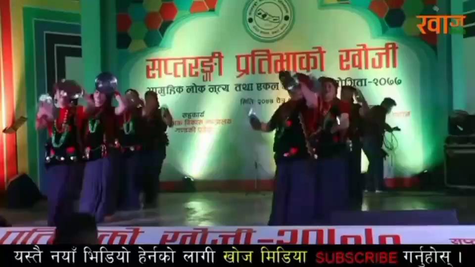 Thali dance performance competition held at arunachal pradesh