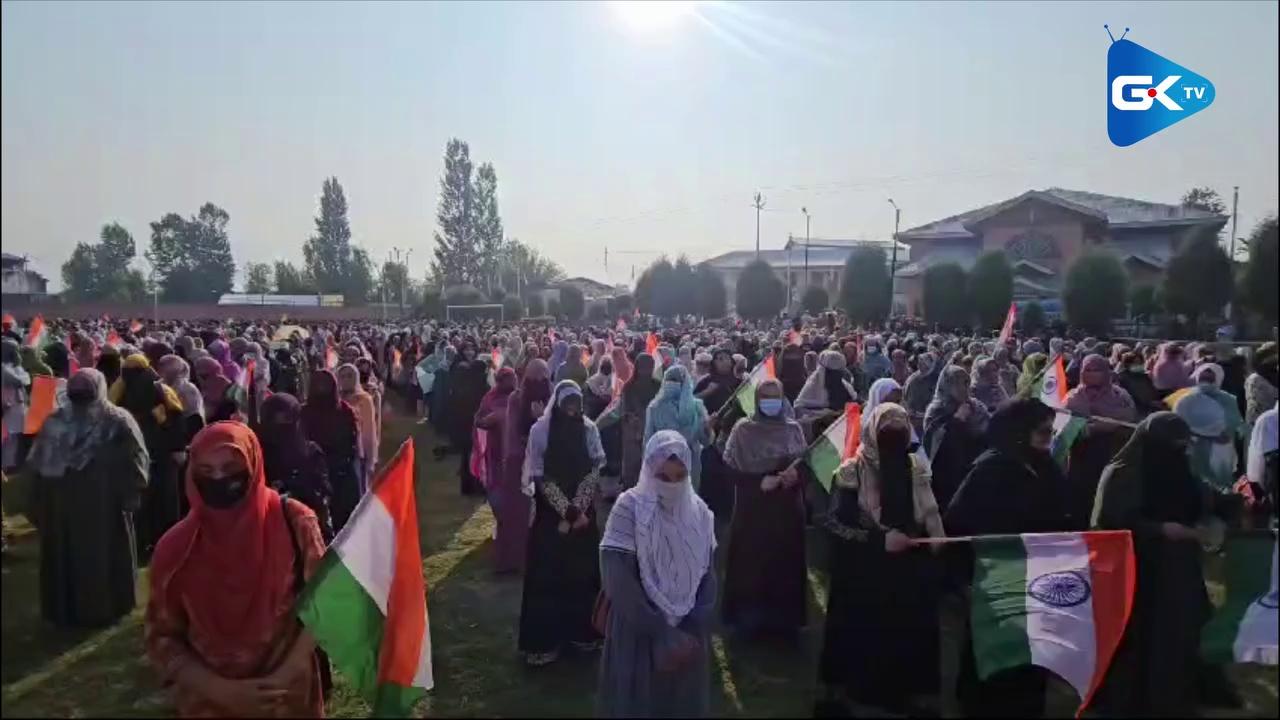 Tiranga rally led by DC & SP held at Govt Boys Degree College Pulwama
Story: Arjumand Wani