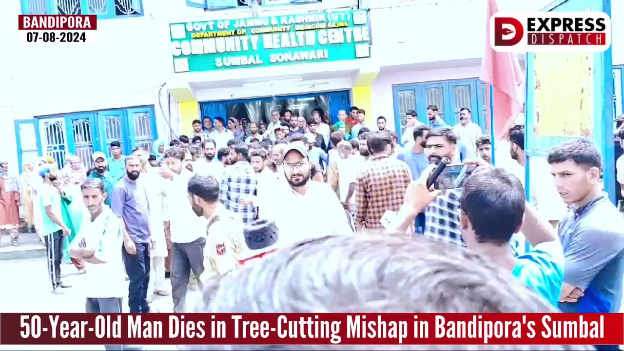 50-Year-Old Man Dies in Tree-Cutting Mishap in #Bandipora's Sumbal