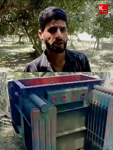 Burglars steal copper core coils from 250 kv transformer in Rafiabad