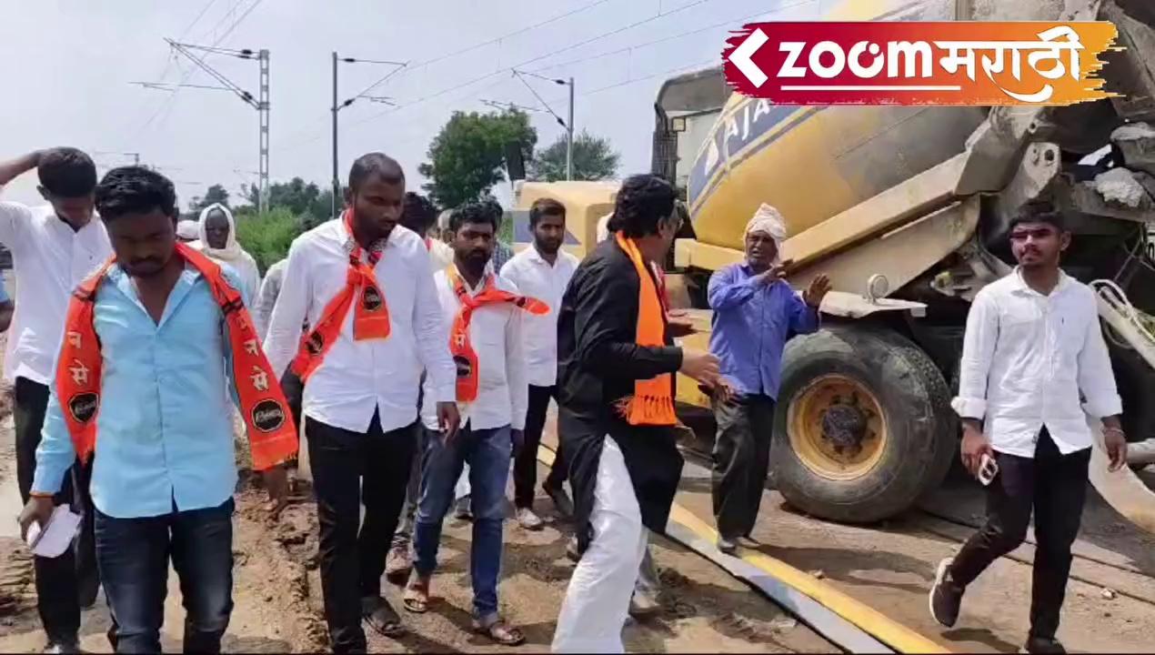 Bhadgaon Railway Bhuyari | भडगाव तालुक्यातील तांदूळवाडी जवळ रेल्वे भुयारी मार्ग पाण्यात, झोपेत असलेले रेल्वे प्रशासन मनसेने केले जागे...