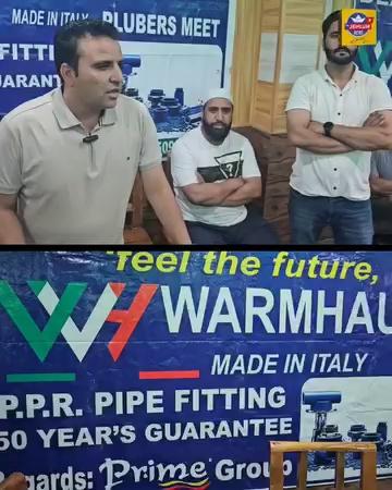 WarmHaus Dealers Meet Held At Zam Zam Hotel Dooru Shahabad were at least 60 dealers and plumbers participated in the business meet.