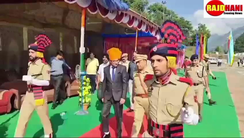 I-Day-2024: Full Dress Rehearsal Held at Ramban: ADC Takes the Salute.