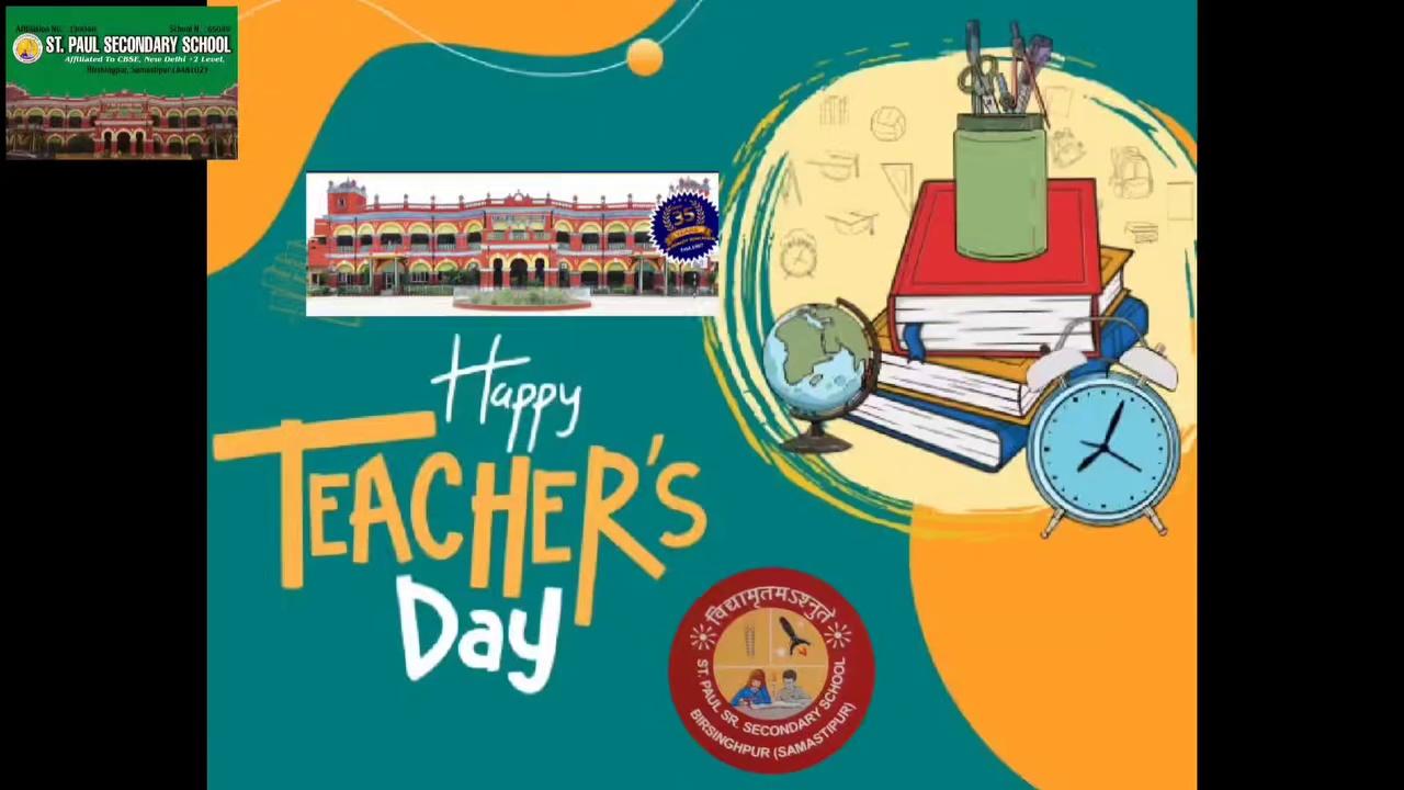 Today, #Teachers' #Day was celebrated in our school (S.P.S.S- Birsinghpur)
with great energy and enthusiasm.
We were honored to have Director Sir, Principal Sir, Teachers and staffs.
a grace the occasion. A day of celebration and gratitude!