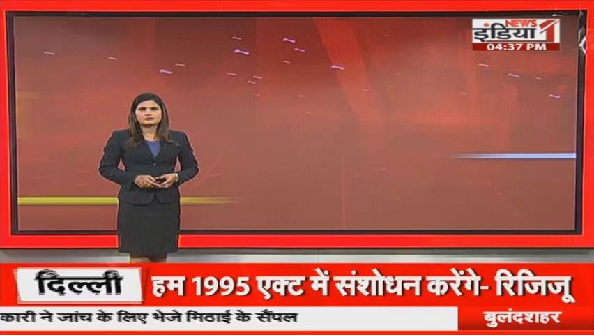 यूपी के बुलंदशहर में खाद्य
सुरक्षा विभाग की टीम ने मिठाई बनाने की फैक्ट्री पर मारा छापा।