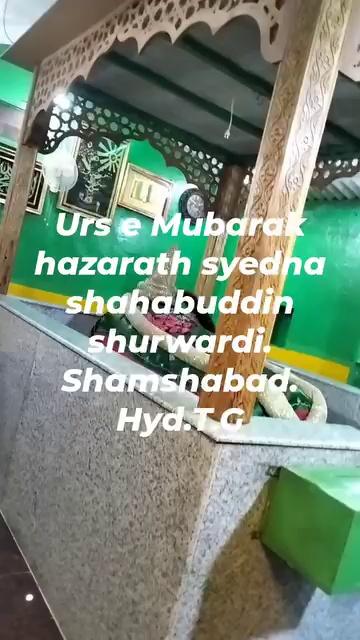 Urs e Mubarak baba hazarath syedna shahabuddin shurwardi sarkar shamshabad,Hyderabad, TG. On 28/07/2024