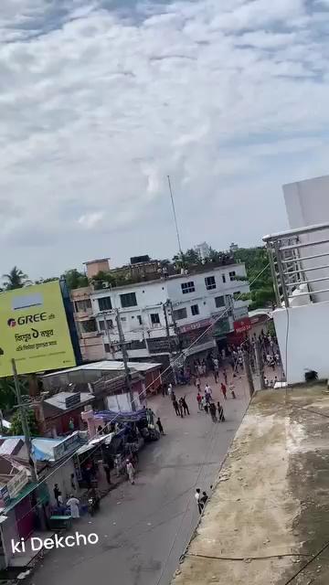 04.08.24 rare footage of Chairman of lakshmipur (tipu) shooting bullets to student protesters