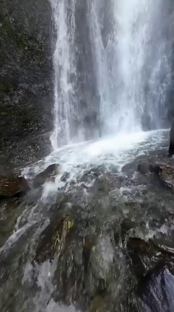 The beautiful waterfall in Rohini