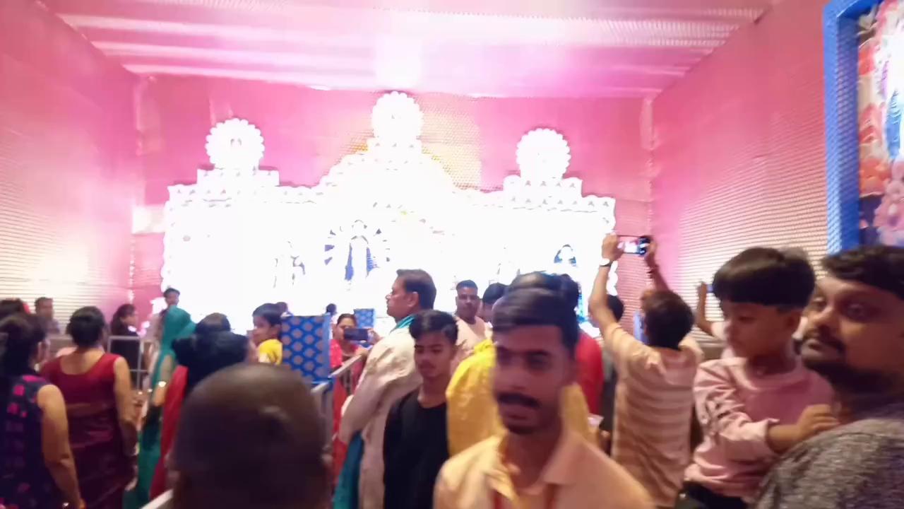 Vaishali mod sector 9d ka Durga Puja today 2024