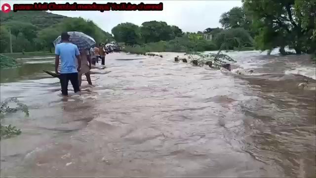 मंडरायल के मदनपुरा के पास बाद जैसे हालात