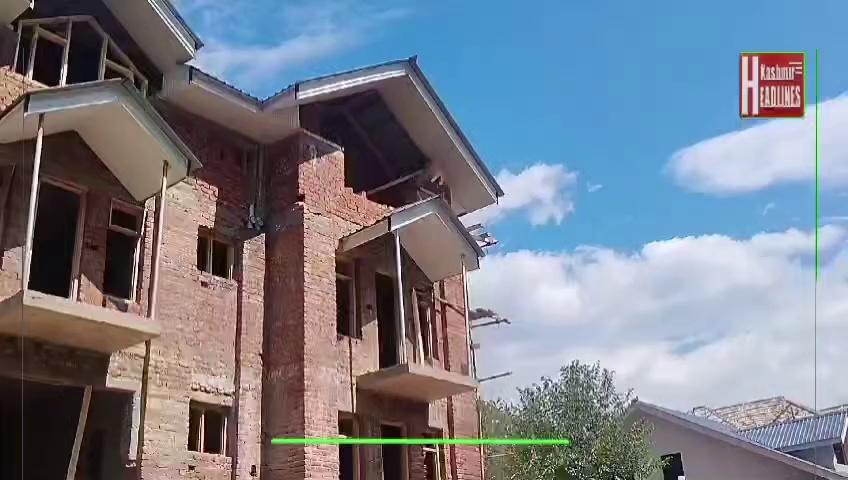 *Pahalgam Development Authority Demolished Many illegal Structures at Lidrroo*