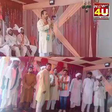 BJP jk State Incharge Pharbari st Morcha Ch Haroon st Sammelan Program At Mandli Phadhi Zila Billawar Constituency