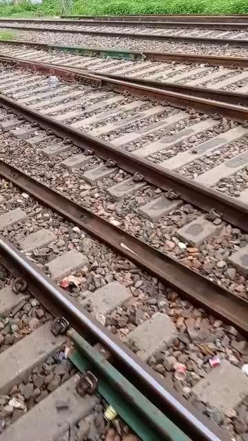 Salasar Express enter Rewari station