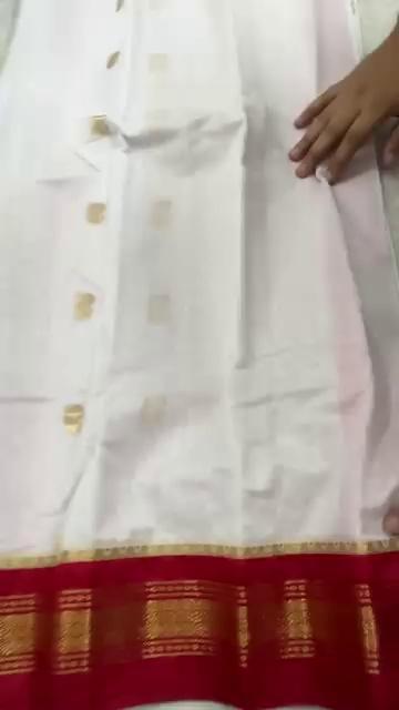 chanderi cotton gadowal