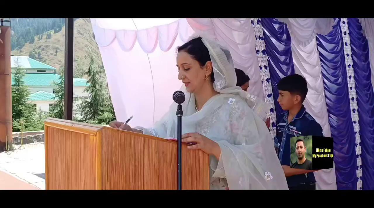 Informative and Valuable speech by Principal Amira Ma'am on the occasion of Annual Day 2024 Celebrations of Little Angel School Bhaderwah Campus