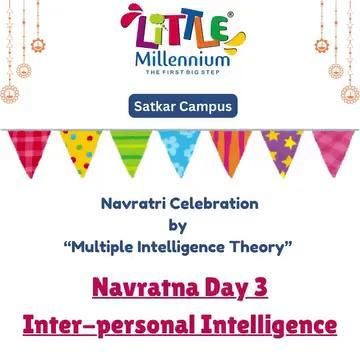 Multiple intelligences theory is vital in our education, as it acknowledges diverse learning styles.
Navratna Day 3- Interpersonal intelligence
Activity 1- All about Myself
Activity 2- Scavenger HuntSeize the opportunity to head start their educational journey at the early age of brain development. Give them the gift of early education and structured learning today!#MidTerm Program #littlemillennium #preschool #EarlyEducation #NEP #midterm #admissions #childhood #STEAM #BrainacsKit
Midterm admissions open 2024-25For more details-
Contact: 8810499566, 6232153728
Address: Little Millennium, behind Satkar Restaurant, opposite Gyan Ganga public school, Satkar campus, Parasia Road, Chhindwara- 480001