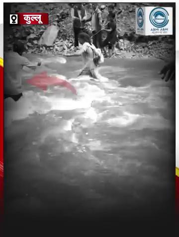 पानी के तेज बहाव को चीर महिला ने खड्ड को जब कुछ यूं किया पार
..................................
कुल्लू जिला के बंजार से मानसून के बीच एक वीडियो वायरल हो रहा है ,.जिसमें एक महिला तेज बहाव पानी को चिरती हुई दूसरे व्यक्ति के सहारे खड को पार कर रही है. इस वीडियो को बनाते हुए स्थानीय लोग कहते है कि पुल ना बनने का कारण आज भी जान जोखिम में डालकर लोगों को खड पार करके एक स्थान से दूसरे स्थान तक जाना रहता है