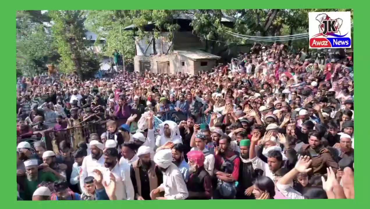 Annual #Urs of Nanga Baji Sab R.A celebrated at Malangam Bandipora....