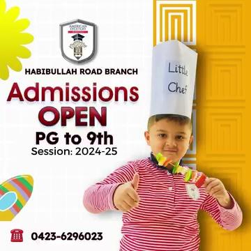 Exciting news!
In Celebration of Azadi Month
We are pleased to announce
"Admissions Open" with
100% fee waiver in Security fee
& in Admission fee till 31st August
Enroll your child as early as possible in ALS DNK Garhi Shahu Branch .
0423-6296022
0423-6296023